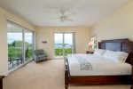 Master bedroom with private, luxury ensuite and oceanview